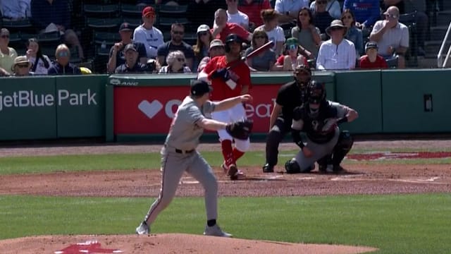 No. 3 Red Sox Prospect Marcelo Mayer's first hit