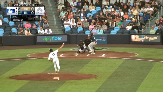 Dean Livingston's six strikeouts