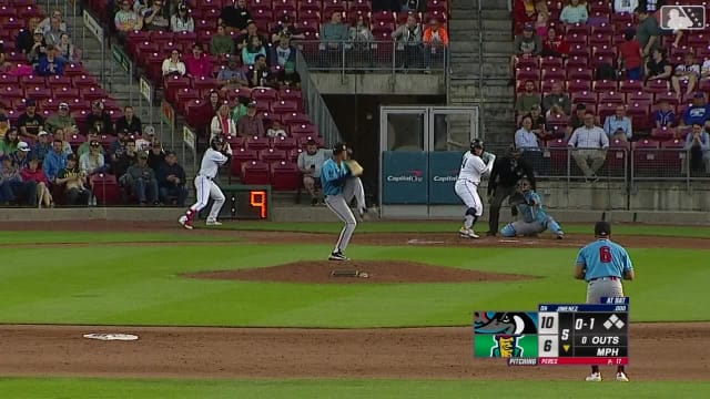Enrique Jimenez's two-homer game