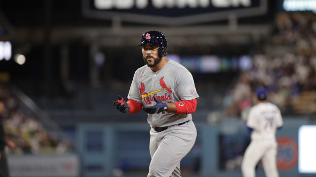 Leo Bernal's first hit is a two-run single!