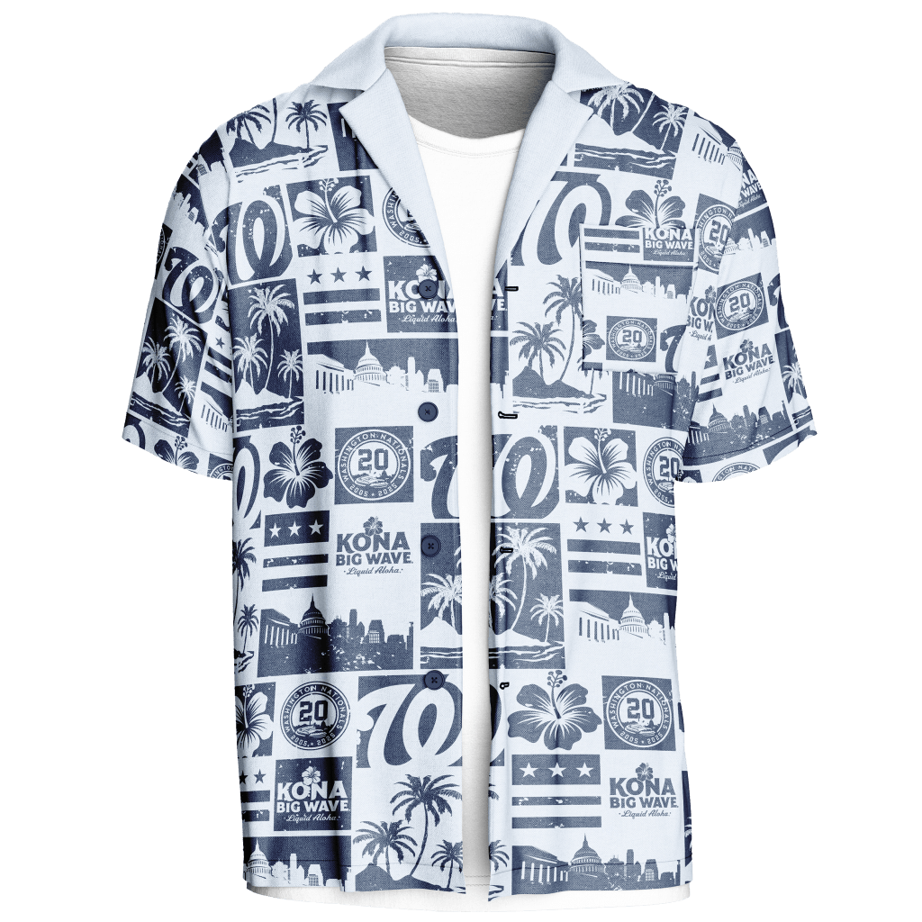 Nationals' Hawaiian Shirt 2025