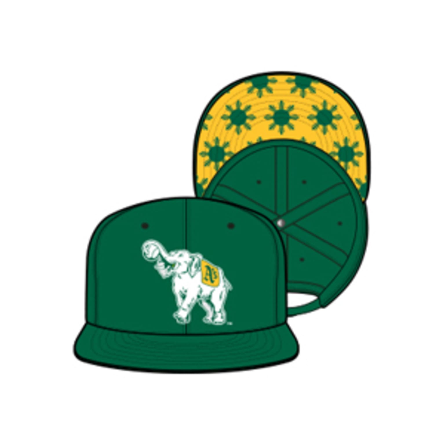 Accessories, Oakland Athletics As Filipino Heritage Night Hat