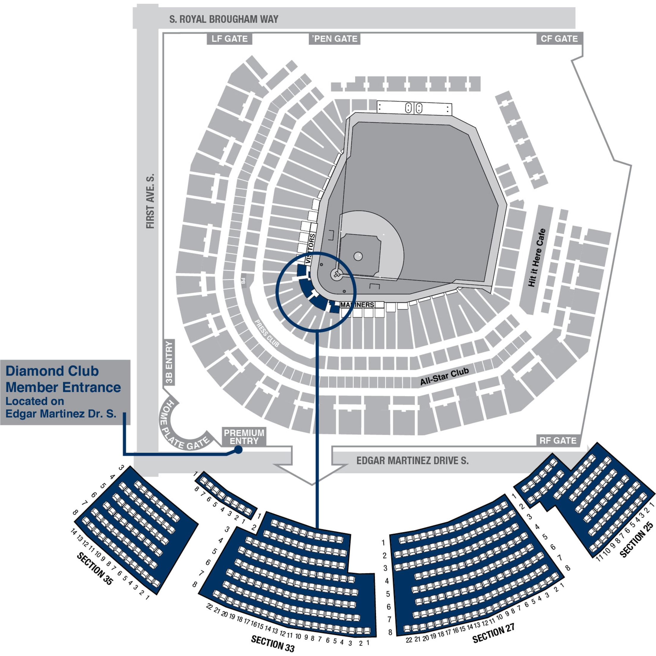 Mariners Seating Chart Cabinets Matttroy