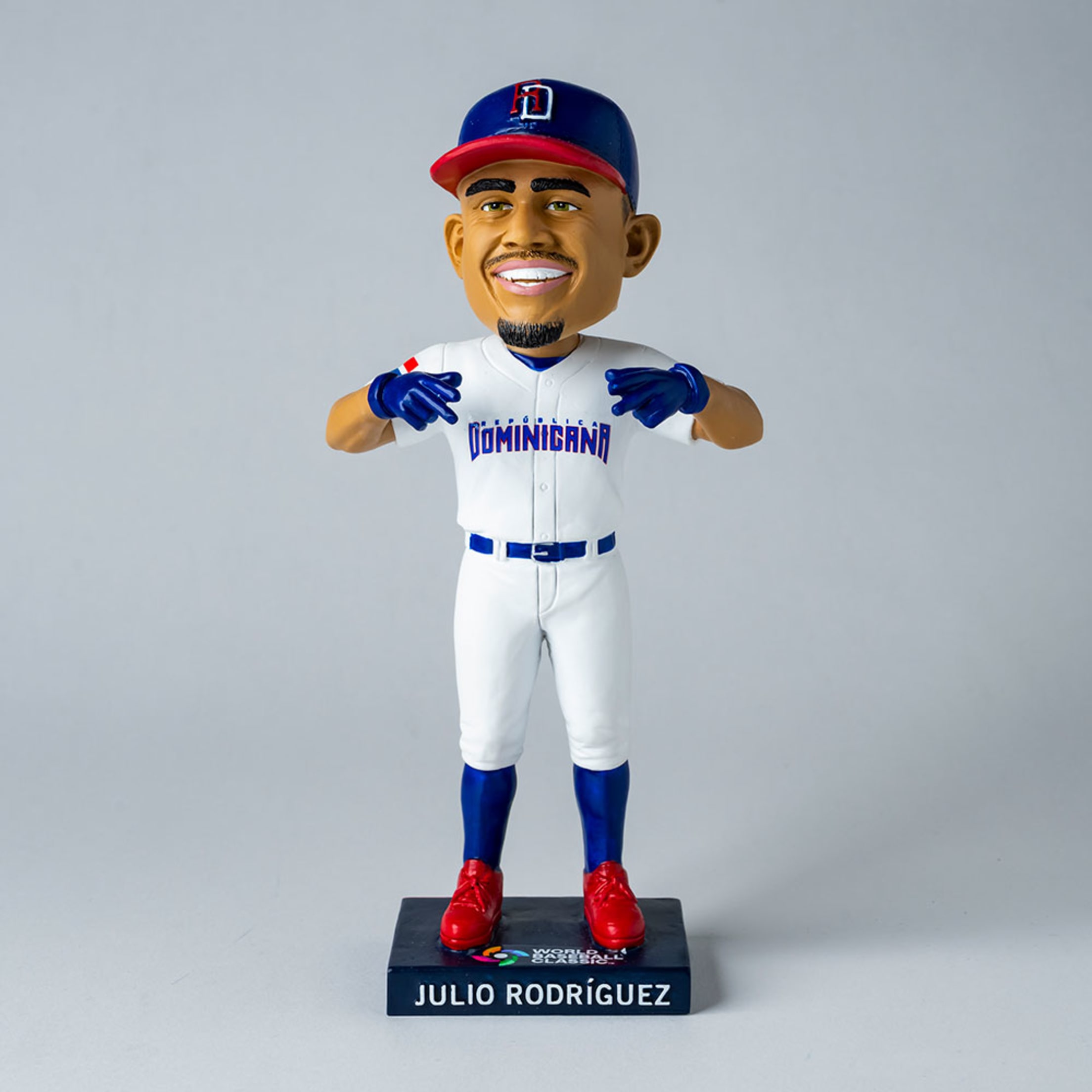 Julio Rodriguez Dominican Republic 2023 World Baseball Classic Bobblehead