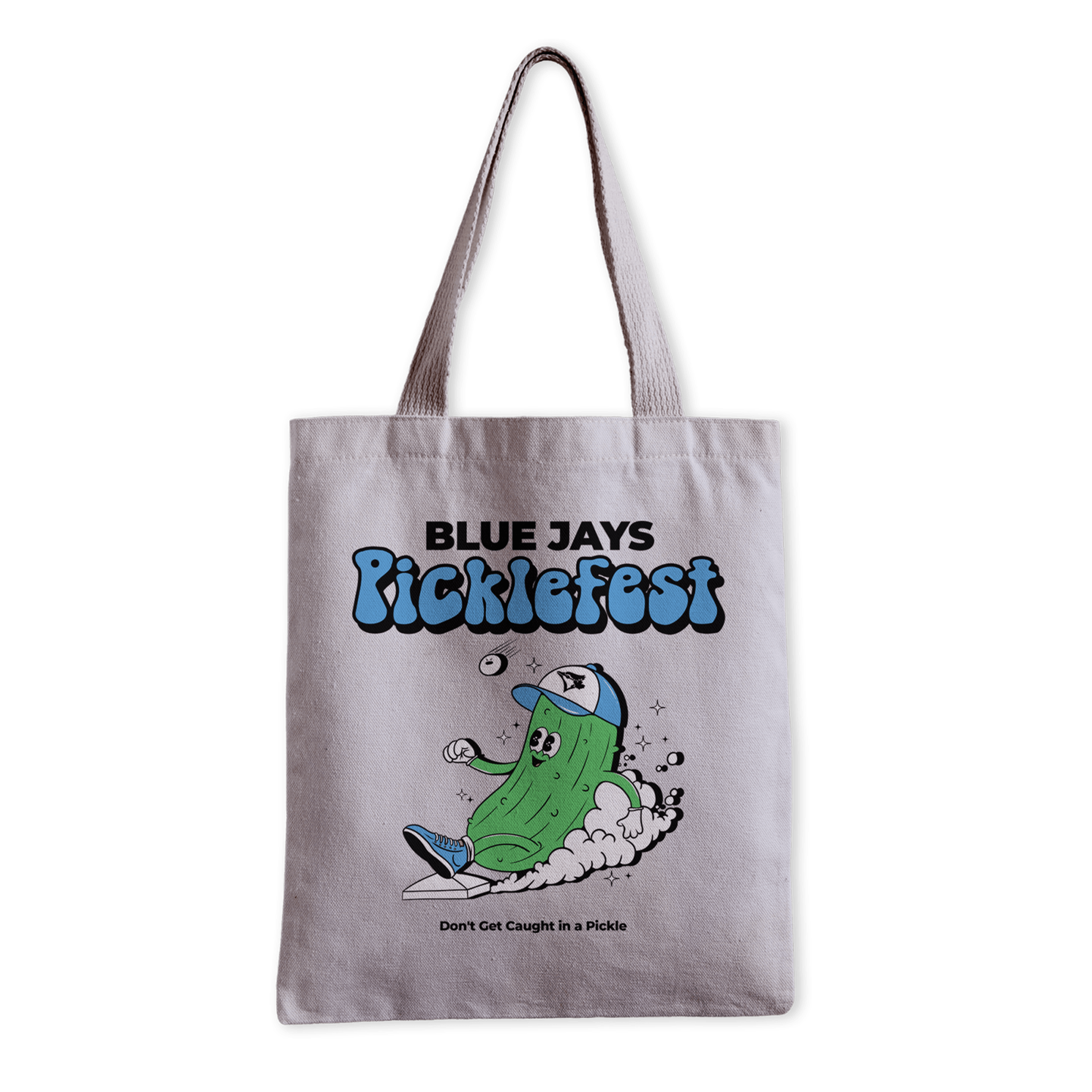 Fish Pattern - Blue & Gray Watercolor Theme Tote Bag