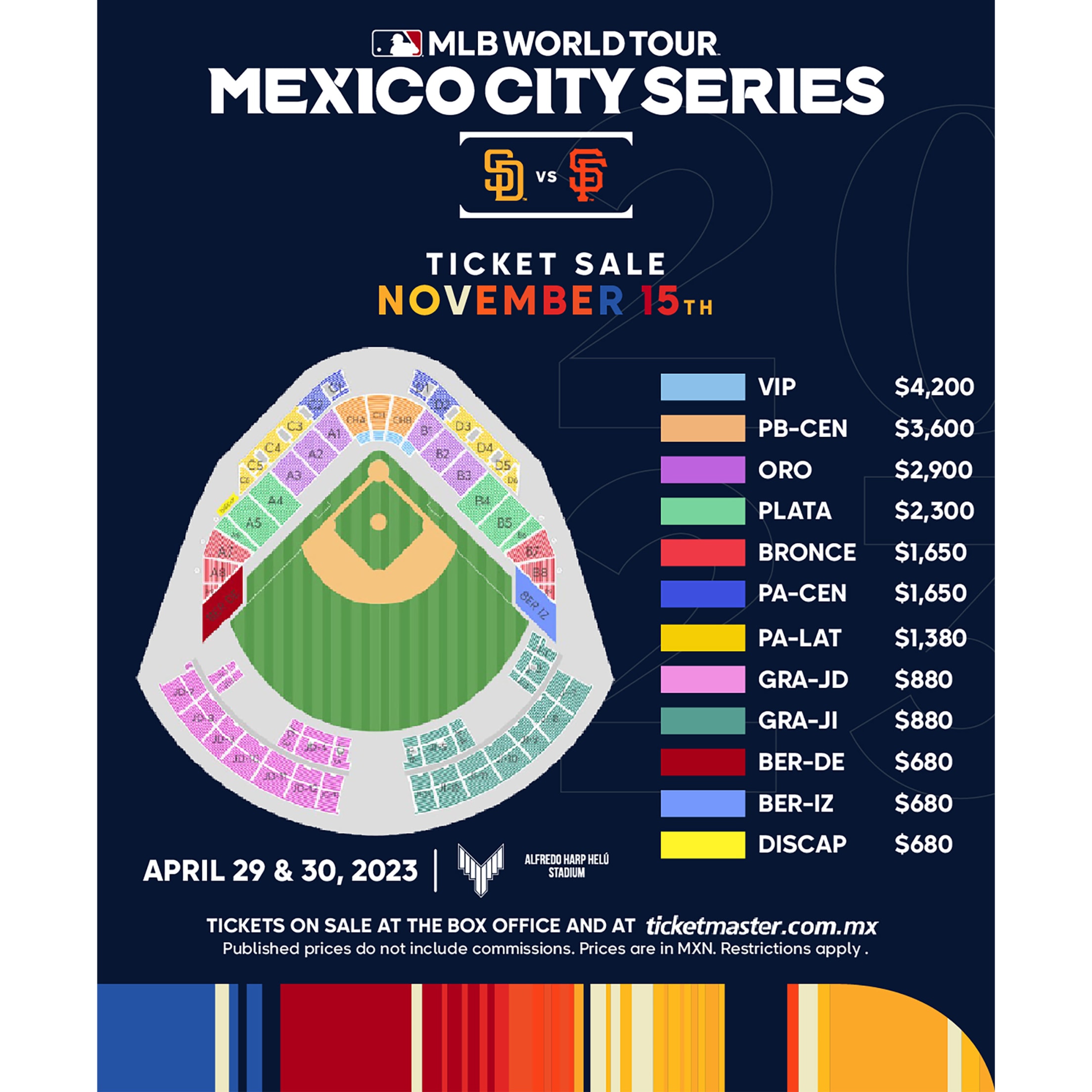 Home 2023 MLB Mexico City Series MLB International