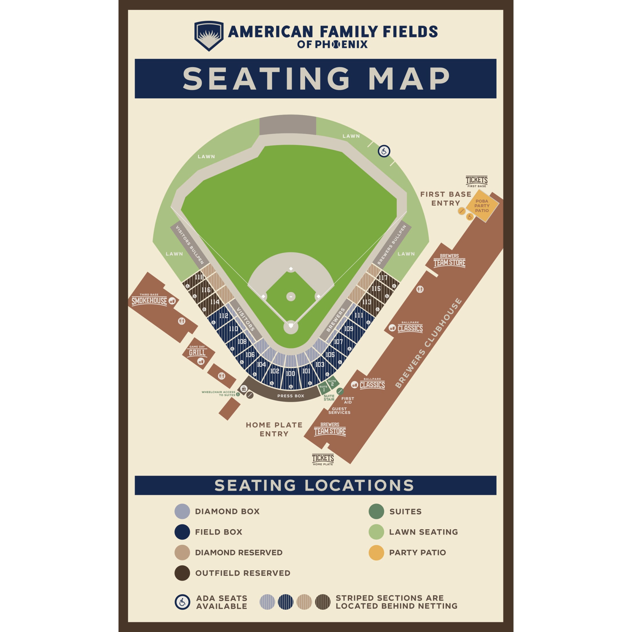 Brewers Spring Training Ticket
