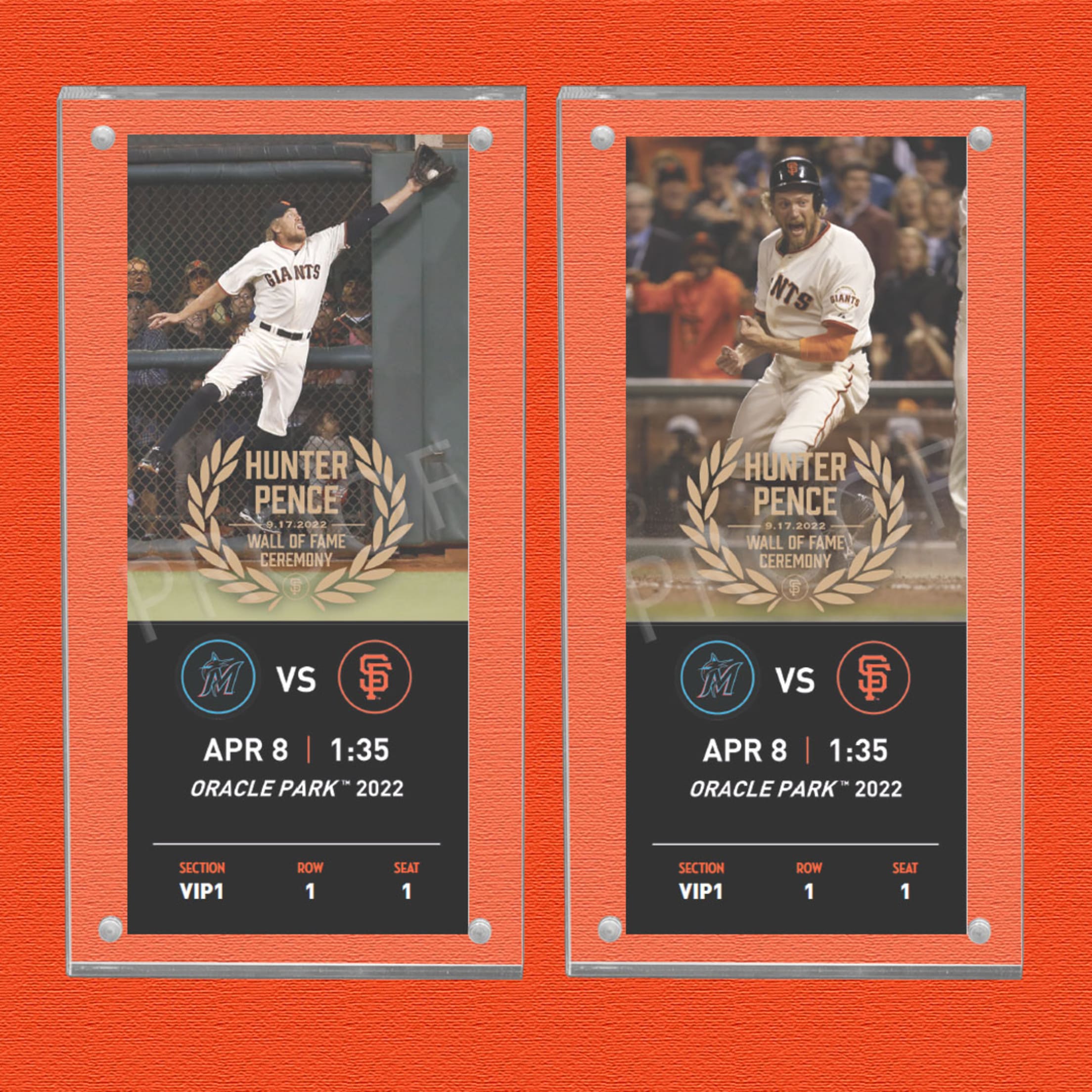 Commemorative Ticket | San Francisco Giants