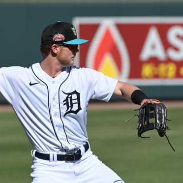 On deck with the coolest player in baseball @Detroit Tigers