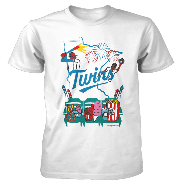 Ipeepz philipo Dyauli Minnesota Twins T-Shirt Tuesday