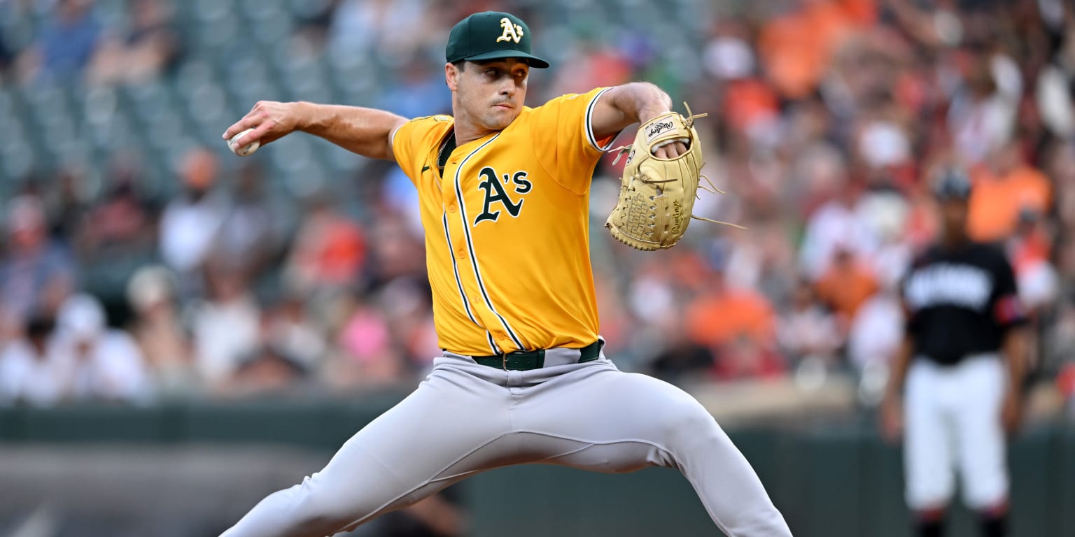 Ginn developing as part of A's rookie SP trio on the rise - BVM Sports