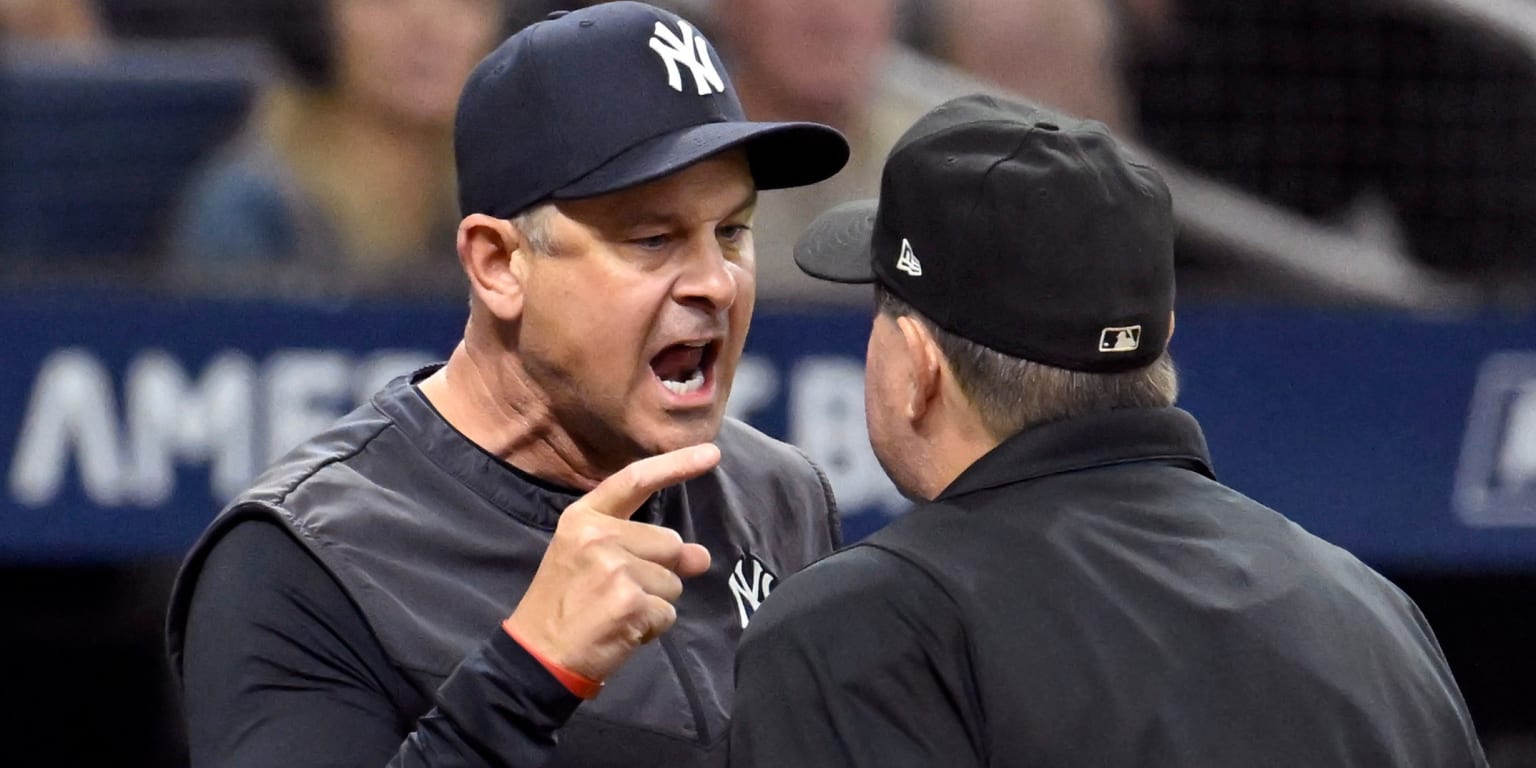 Boone, Ausmus ejected after strike-'em-out, throw-'em-out against Rays