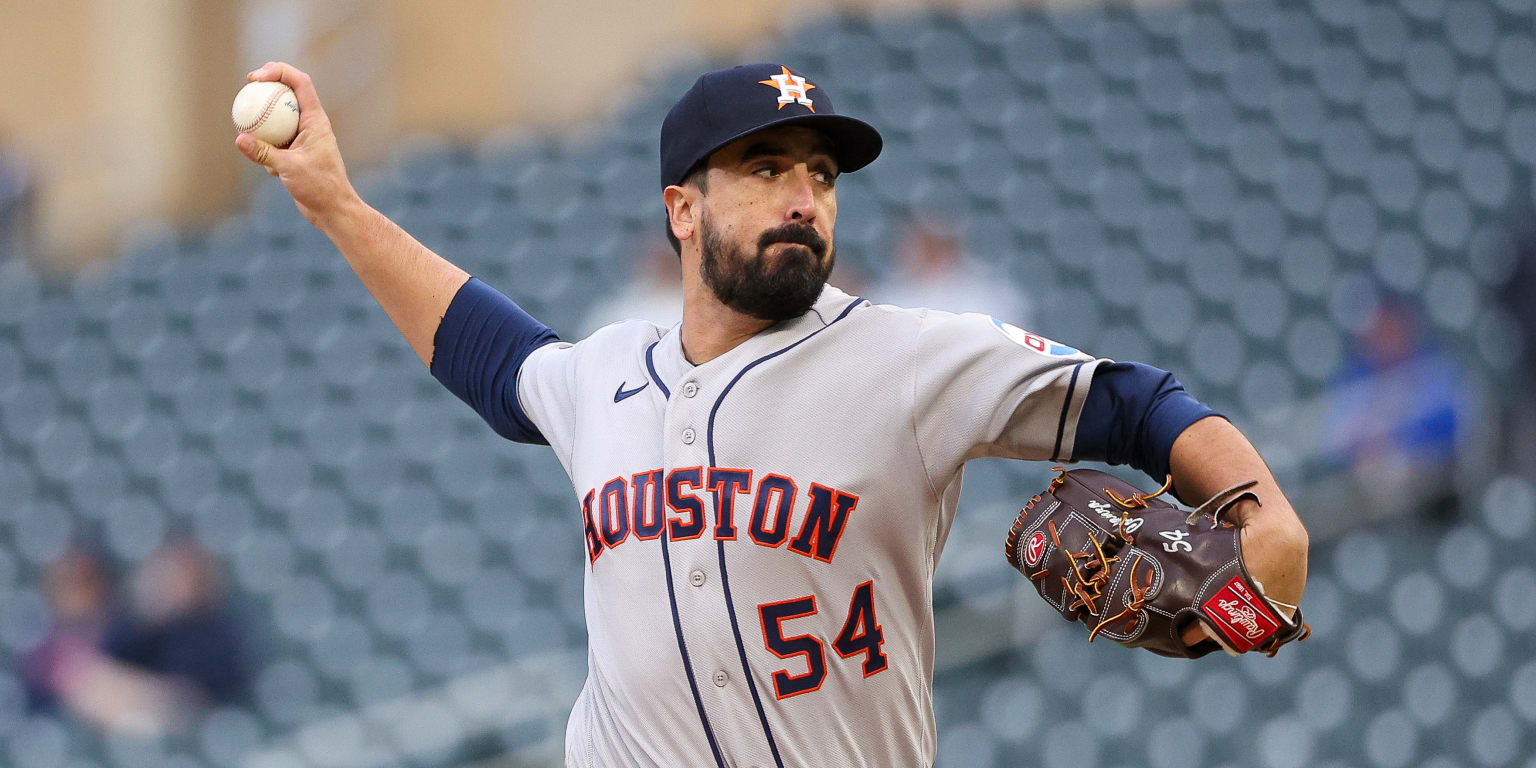 Thrust into starting role, Alexander rewards Astros with 6 shutout innings