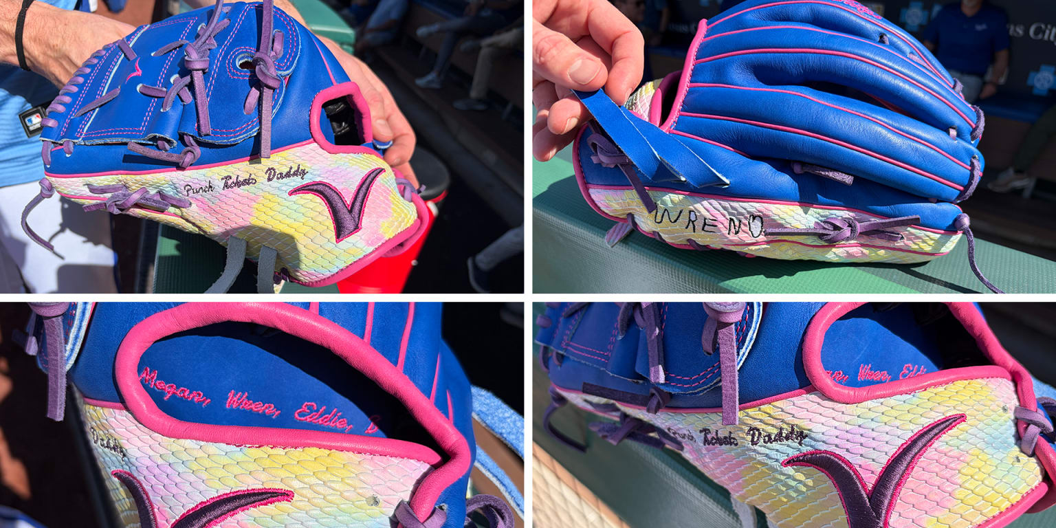 'Thanks, my daughter made it': Meet the 5-year-old designer behind Strahm's custom gloves