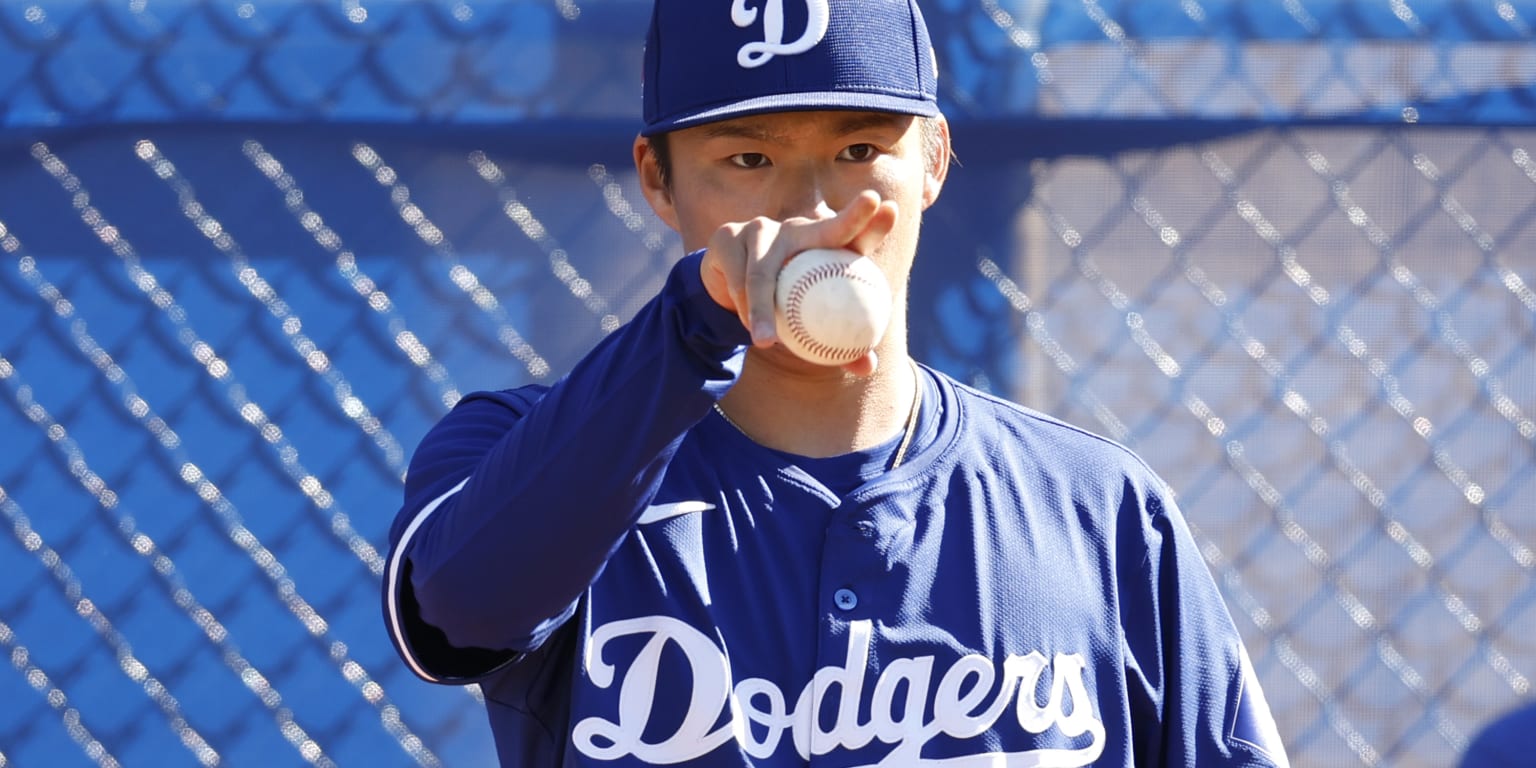 トップス oakmoo fashionable Miu Baseball setup Yoshinobu Yamamoto sharp in second BP