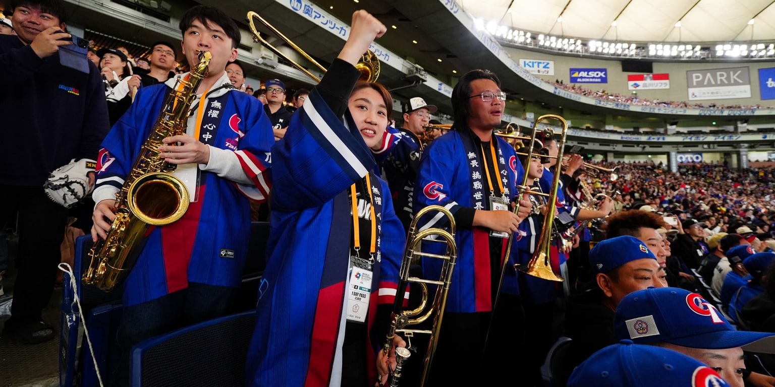 Have trombone, will travel: Passionate Chinese Taipei fans light up Tokyo Dome