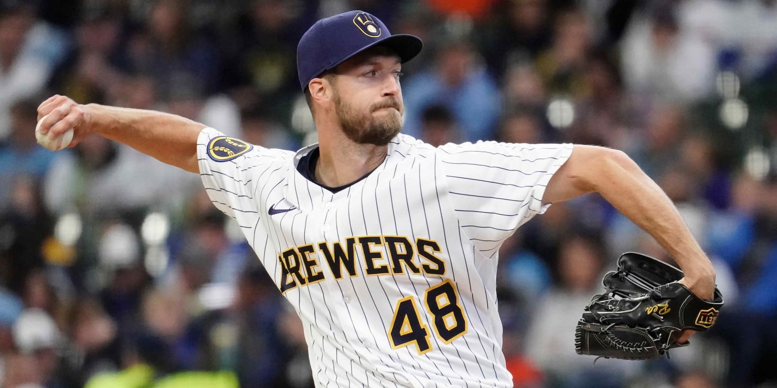 Colin Rea strikes out nine in Brewers' loss