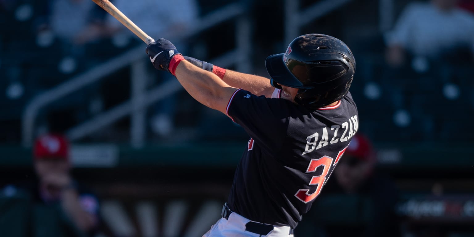 Travis Bazzana hits first spring homer for Guardians
