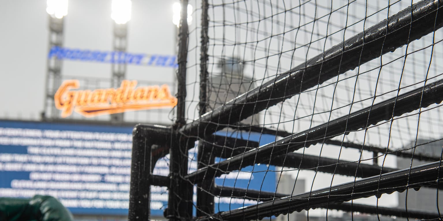 Rain postpones Guardians-Tigers game in Cleveland