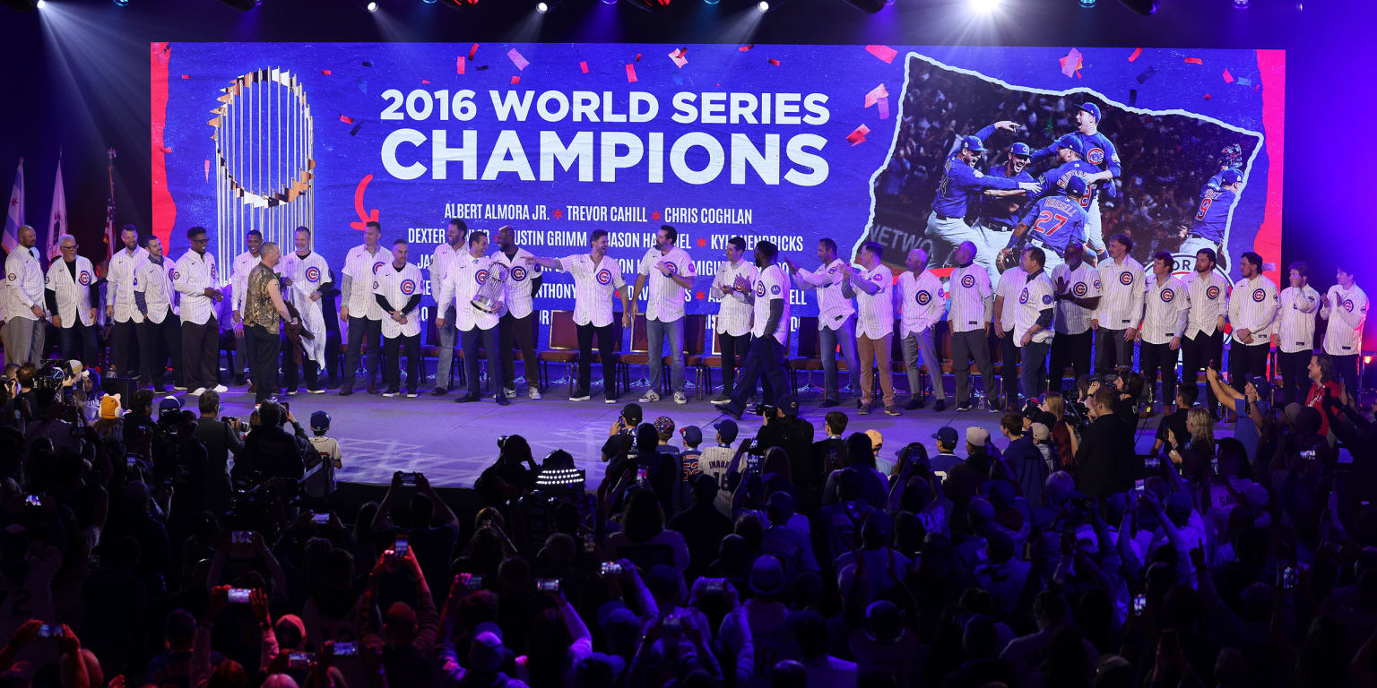 Curse-breaking Cubs reunite for 10-year anniversary of '16 WS