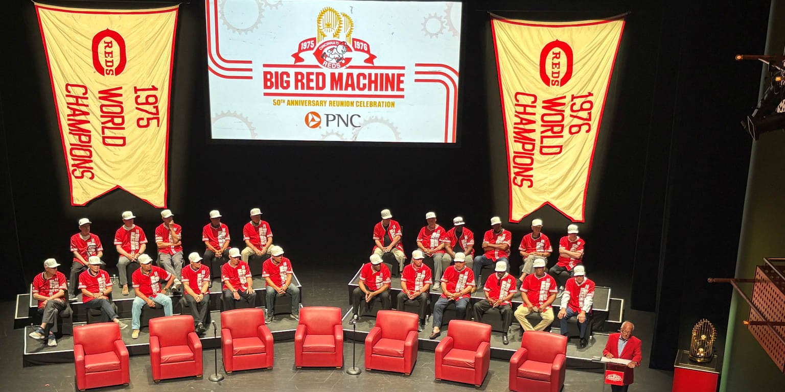 Big Red Machine 50th Anniversay Reunion Celebration begins