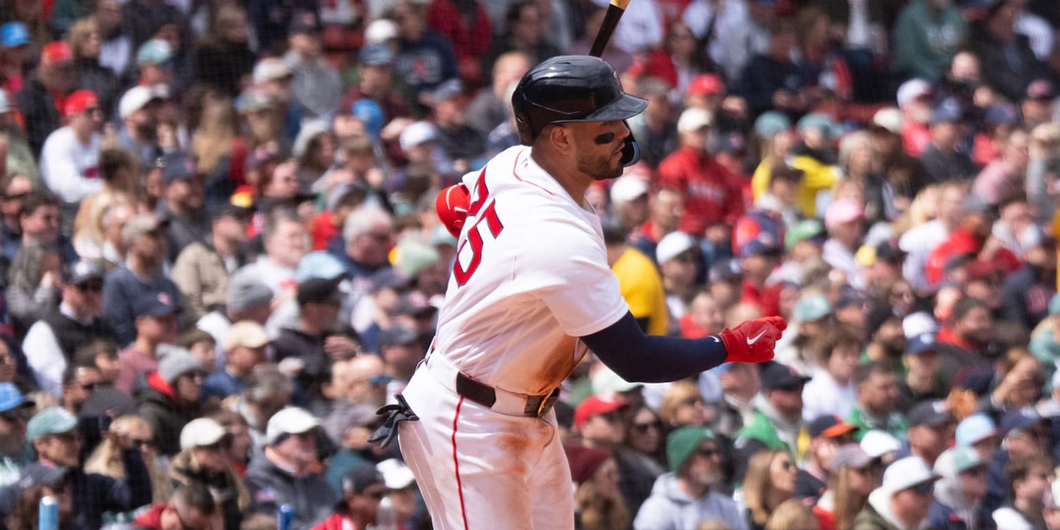 Boston's late-game small ball pays off to get Patriots' Day win