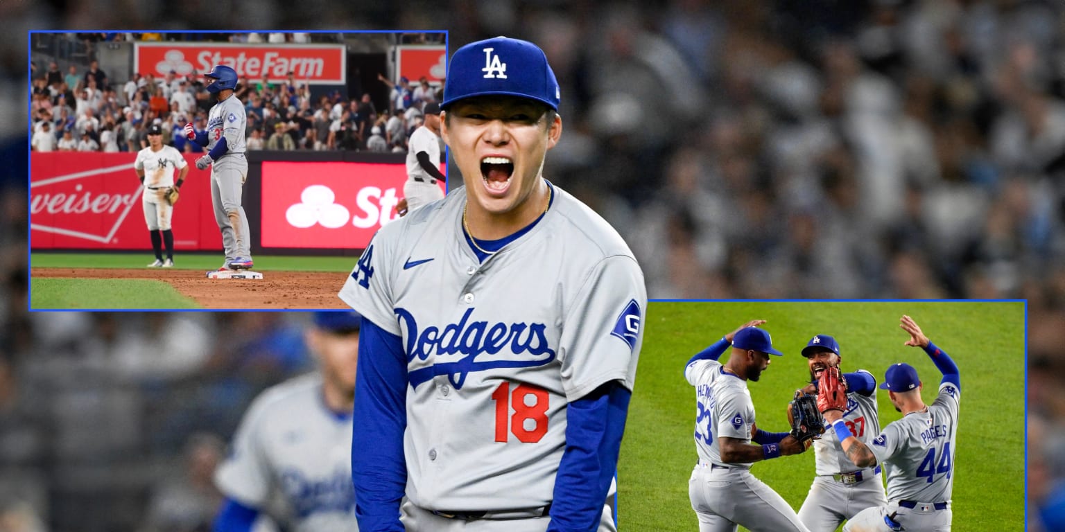 ‘What a game’: Yamamoto, Teoscar lead Dodgers past Yanks in 11