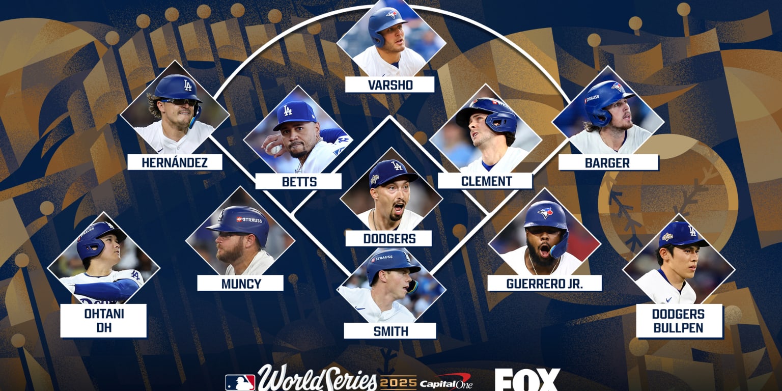Dodgers-Blue Jays 2025 World Series position-by-position breakdown