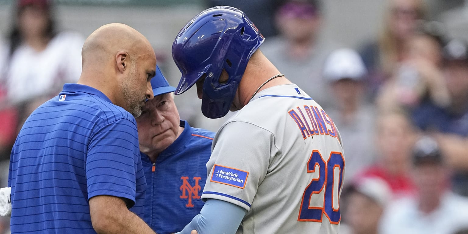 Mets slugger Pete Alonso returns to New York for tests on sore left wrist –