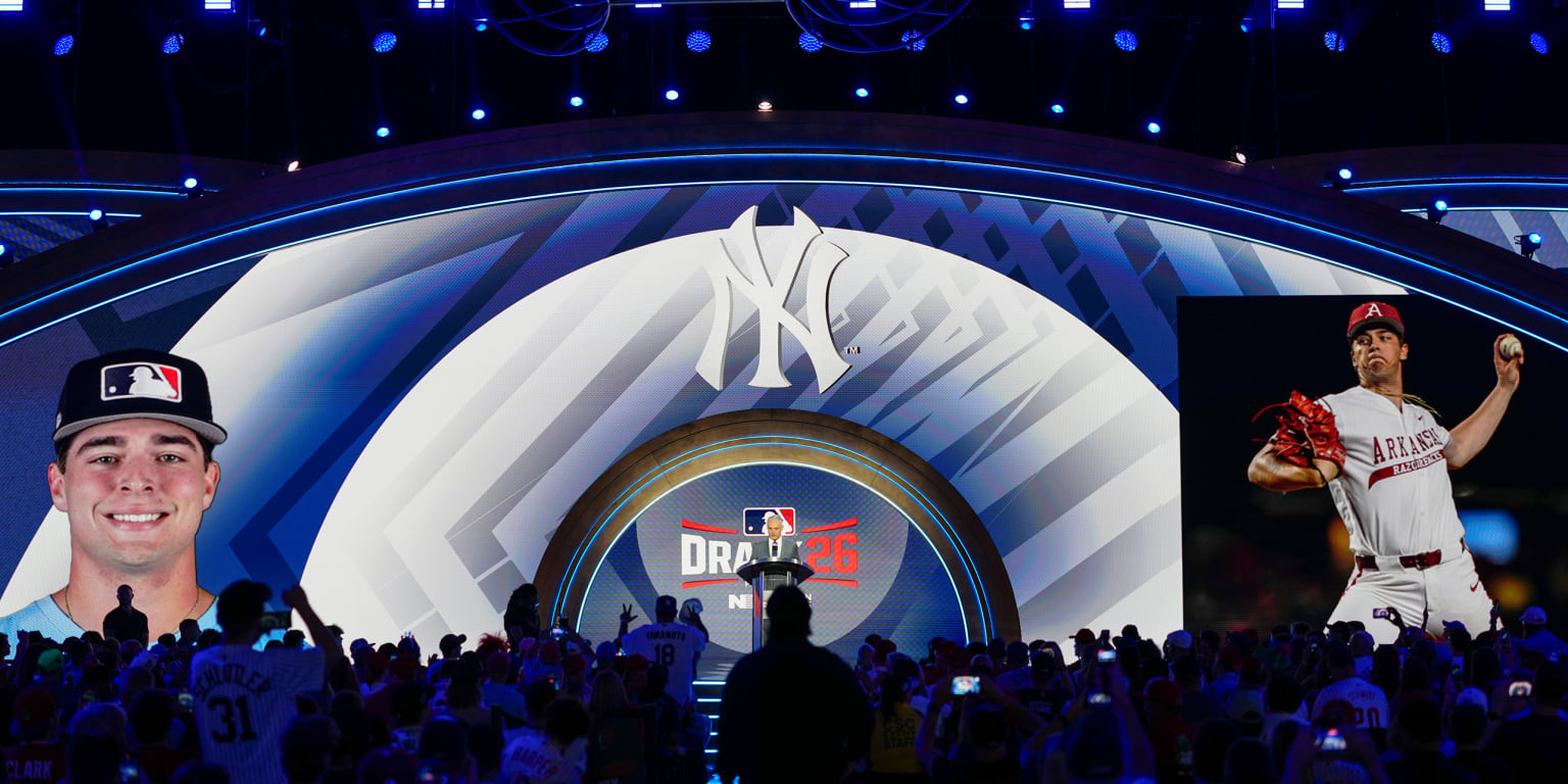 Here are the Yankees' Day 1 Draft picks. Here's how to follow Day 2