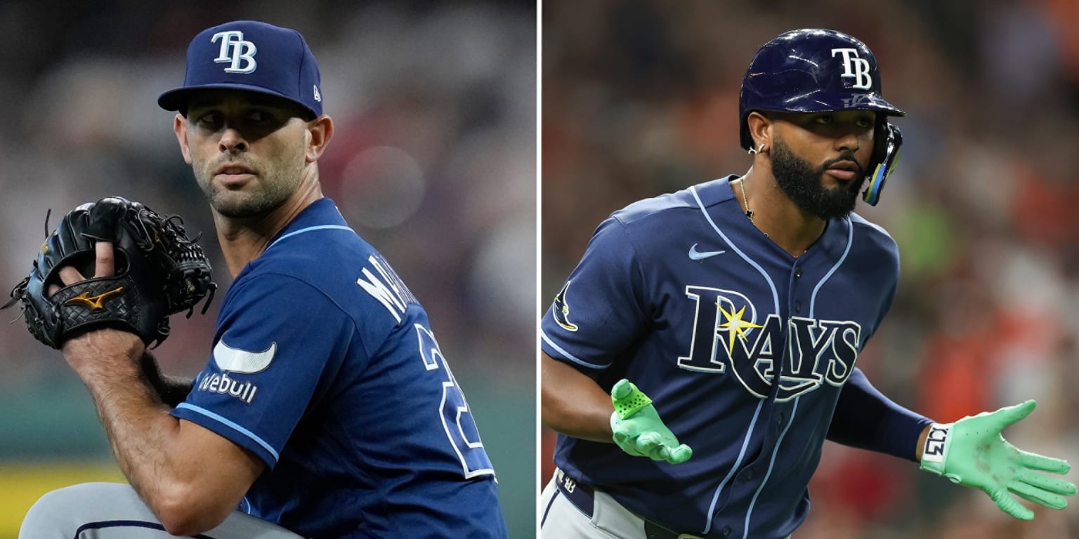 Martinez shines, Caminero stays scorching as Rays win 9th straight