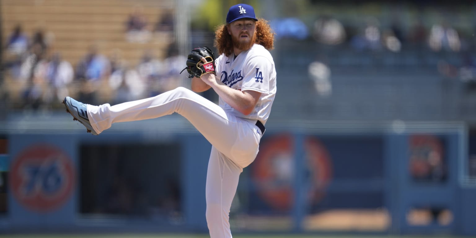 Dodgers pitcher Dustin May leaves Twins start with elbow pain