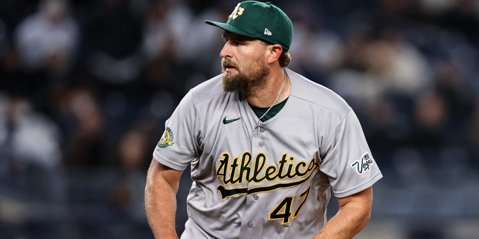 Joel Kuhnel earns 1st save with A's in win vs. Yankees
