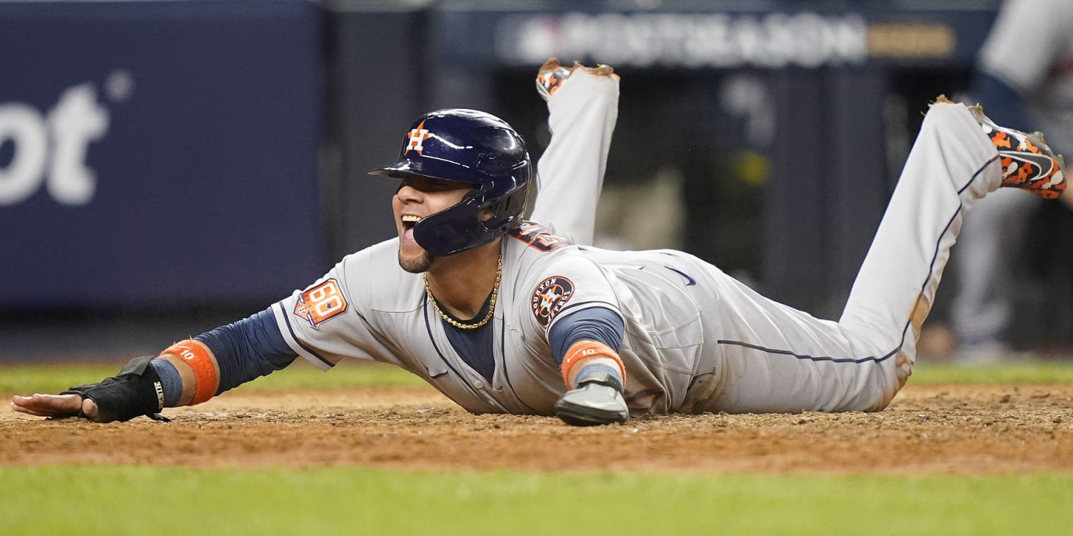 The @Astros win the pivotal Game 3 and are now 1 win away from returning to  the ALCS. #Postseason