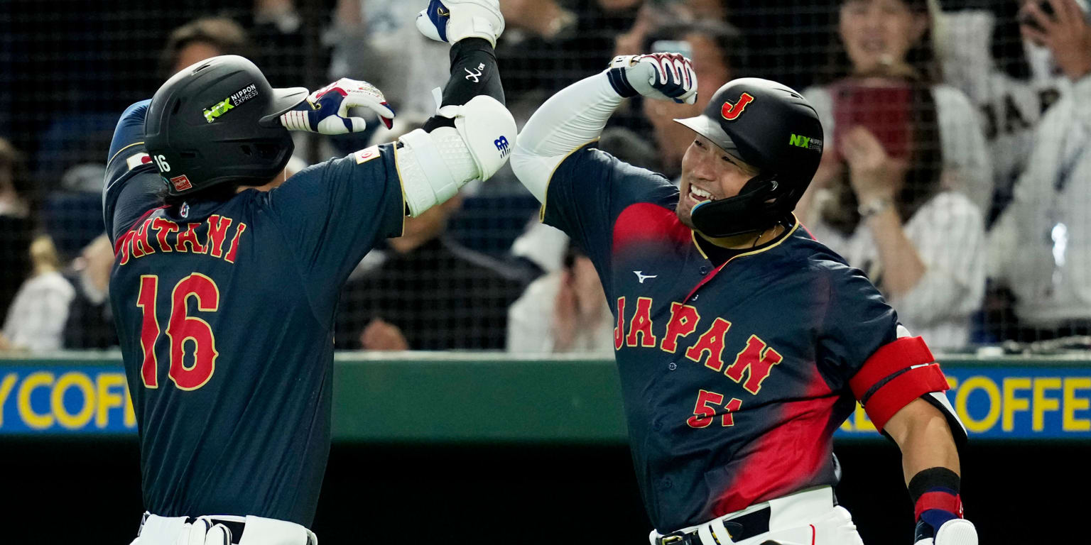 Ohtani's slam in historic 10-run inning catapults Japan past Chinese Taipei