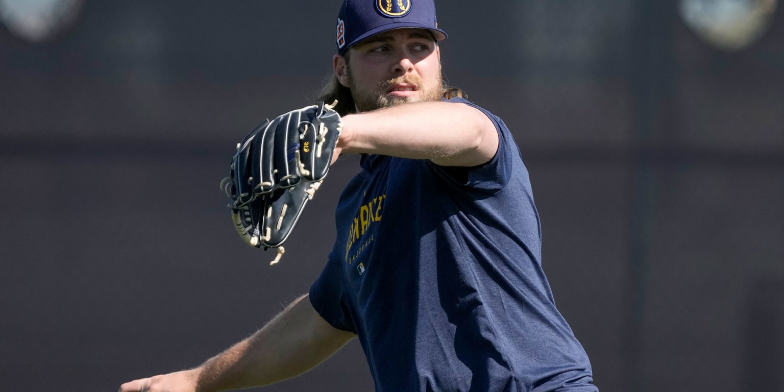 Pitcher Corbin Burnes talks about his first spring outing