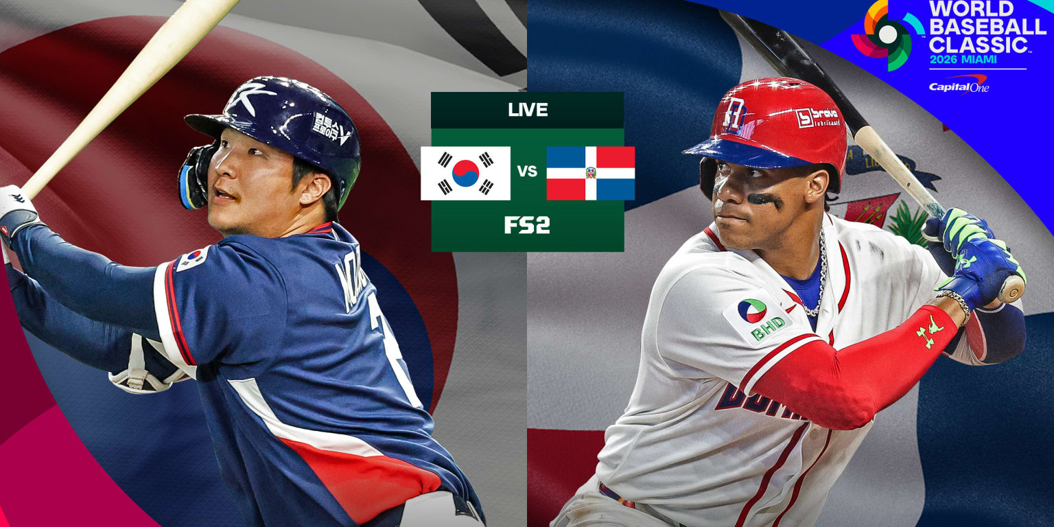 LIVE on FS2: Power-laden Dominican Republic vs. upstart Korea for spot in semifinals