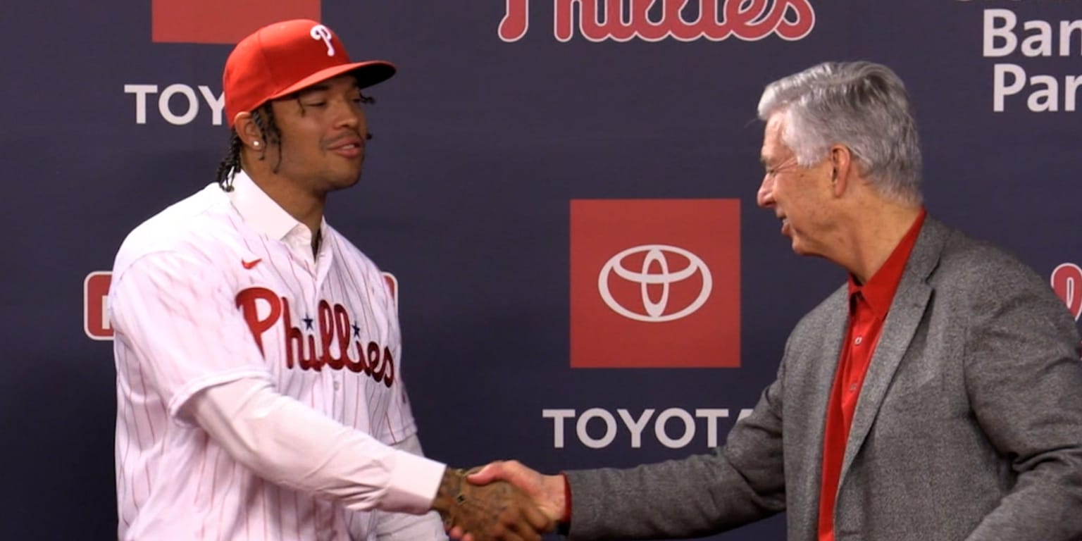 WATCH: New Phillies pitcher Taijuan Walker announced his arrival