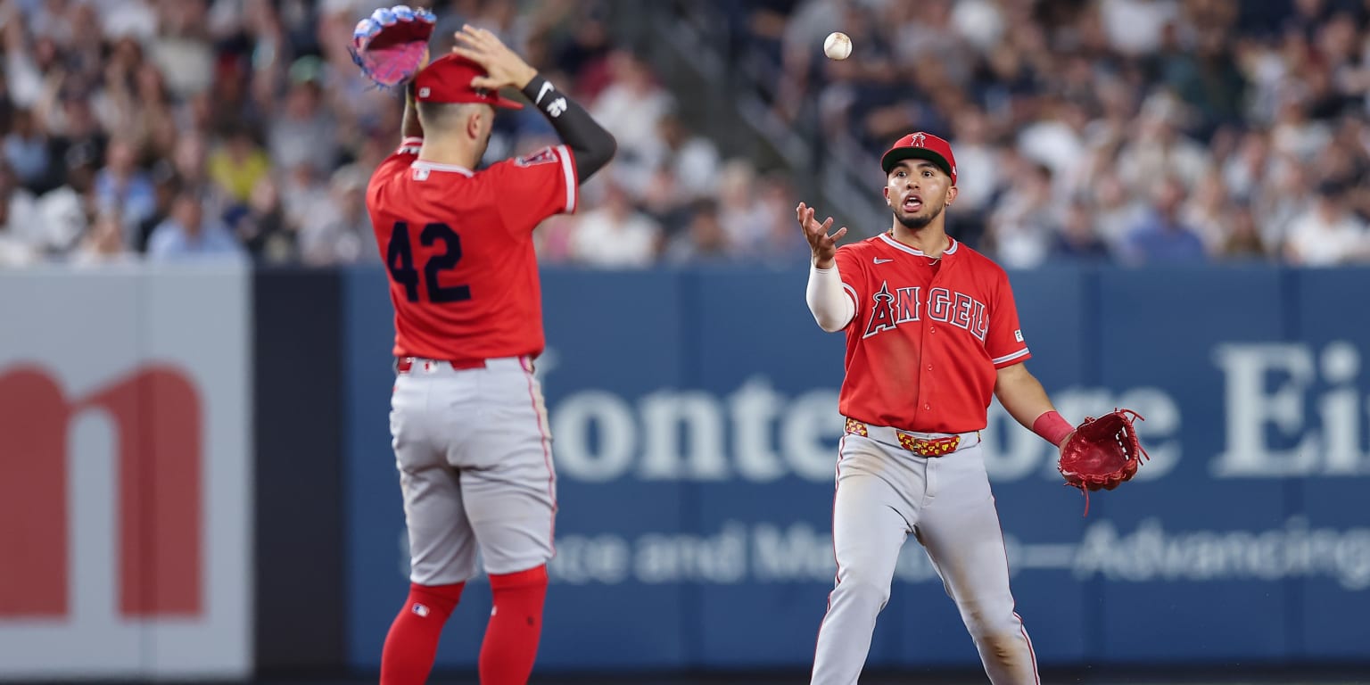 Angels drop the ball, and Yankees make them pay in walk-off win
