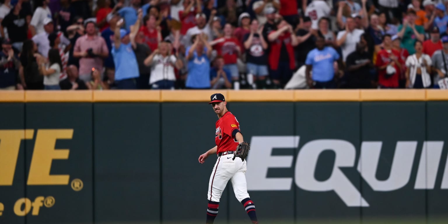 White's clutch throw in 9th prevents Chourio from scoring game-tying run