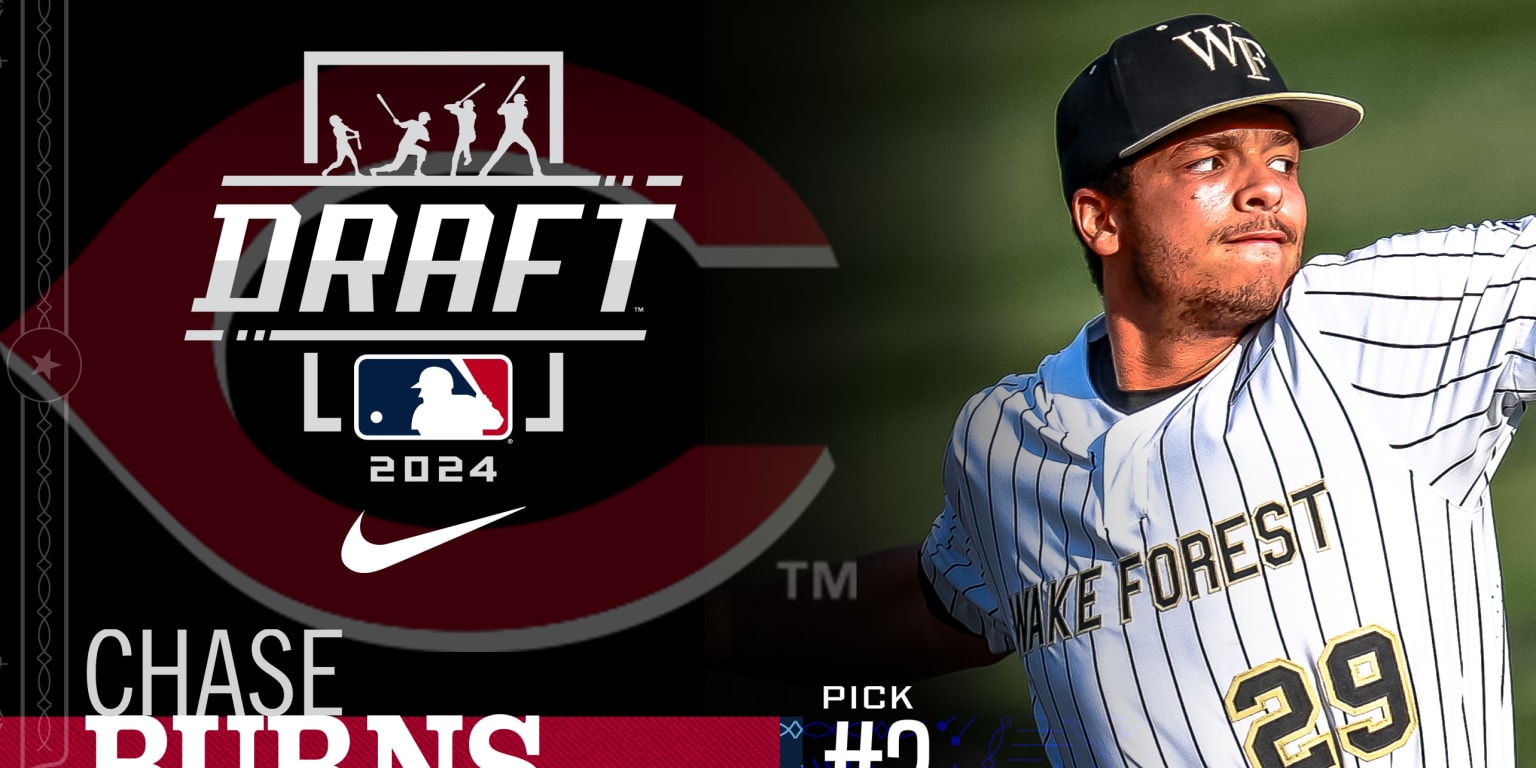 Reds select Wake Forest righty Chase Burns at No. 2