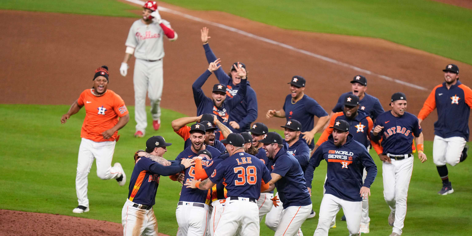 The Houston Astros are the world champions in baseball