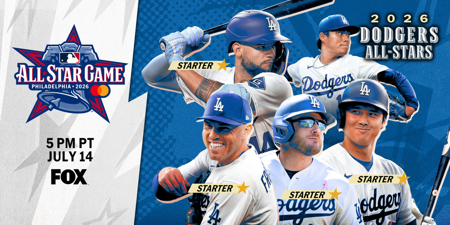 Dodgers boast 4 ASG starters, tie MLB lead with 5 total reps