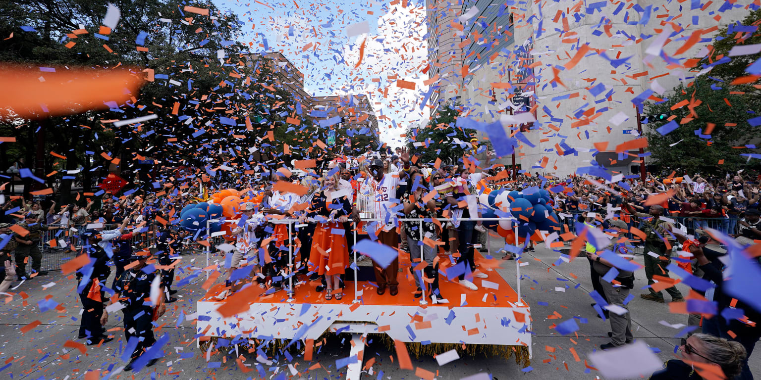 Houston Astros World Series Victory Parade to be held Nov. 7