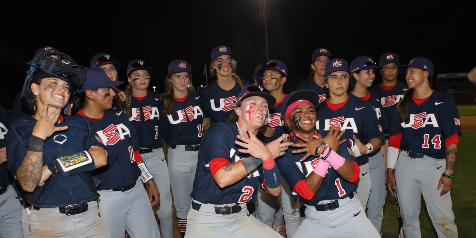 USA sweeps Women's Baseball World Cup group stage with combo no-no to advance to finals