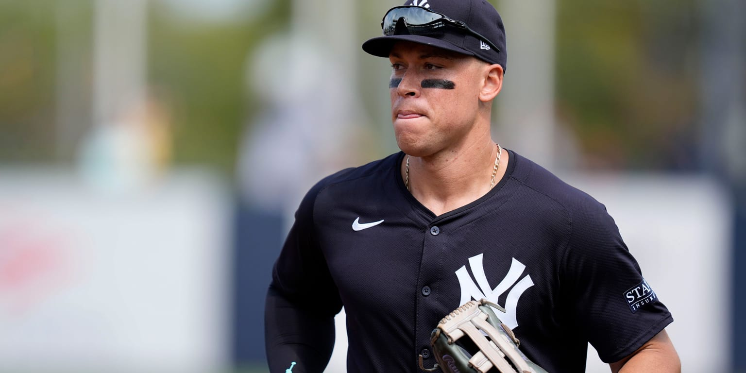 Aaron Judge is dealing with an abdominal injury before 2024 Opening Day