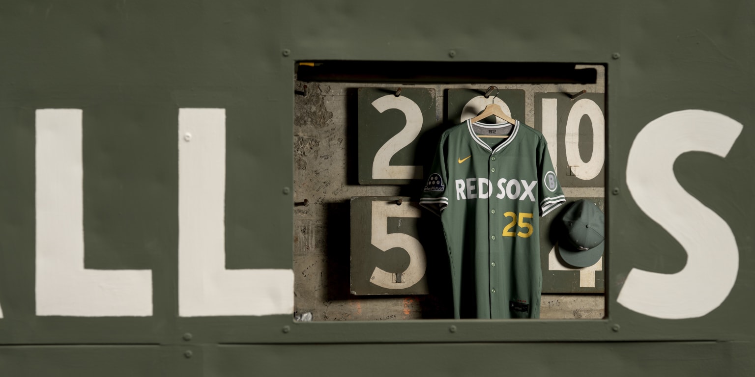 Green Monster the headliner of Red Sox City Connect unis