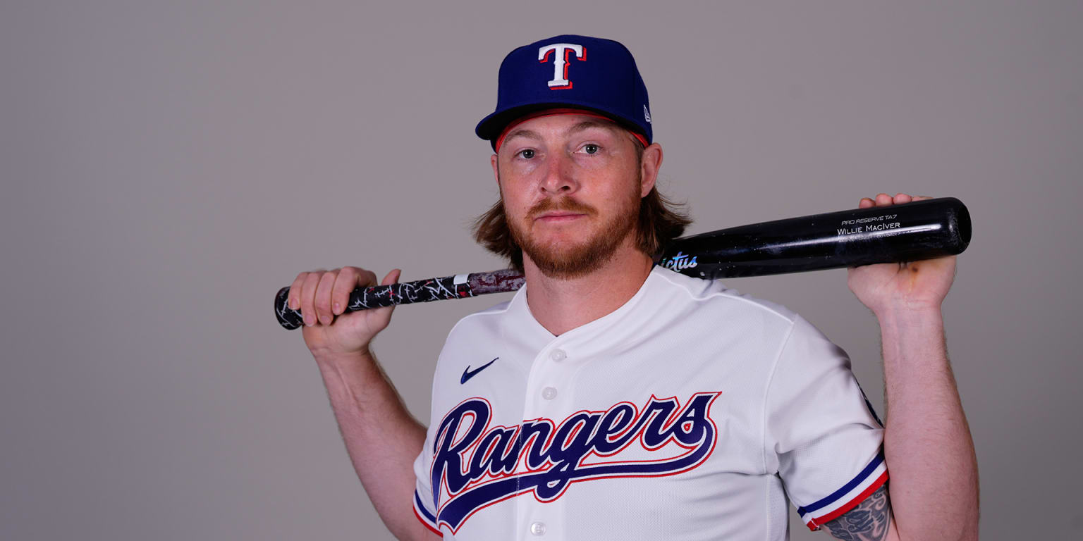 Willie MacIver bringing big personality as Rangers' third-string catcher