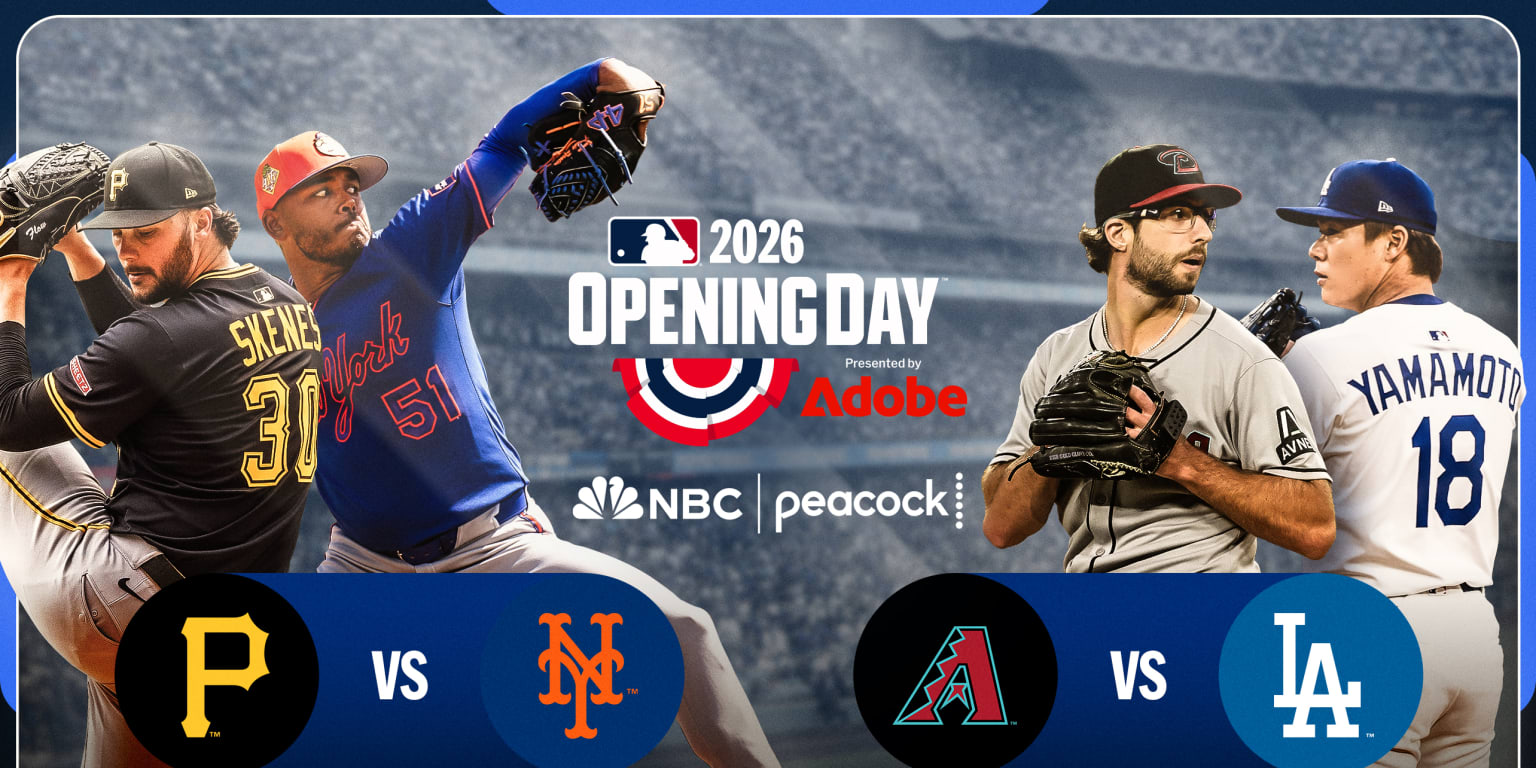 MLB returns to NBC with epic twin bill featuring Skenes vs. Mets, Dodgers' banner raising