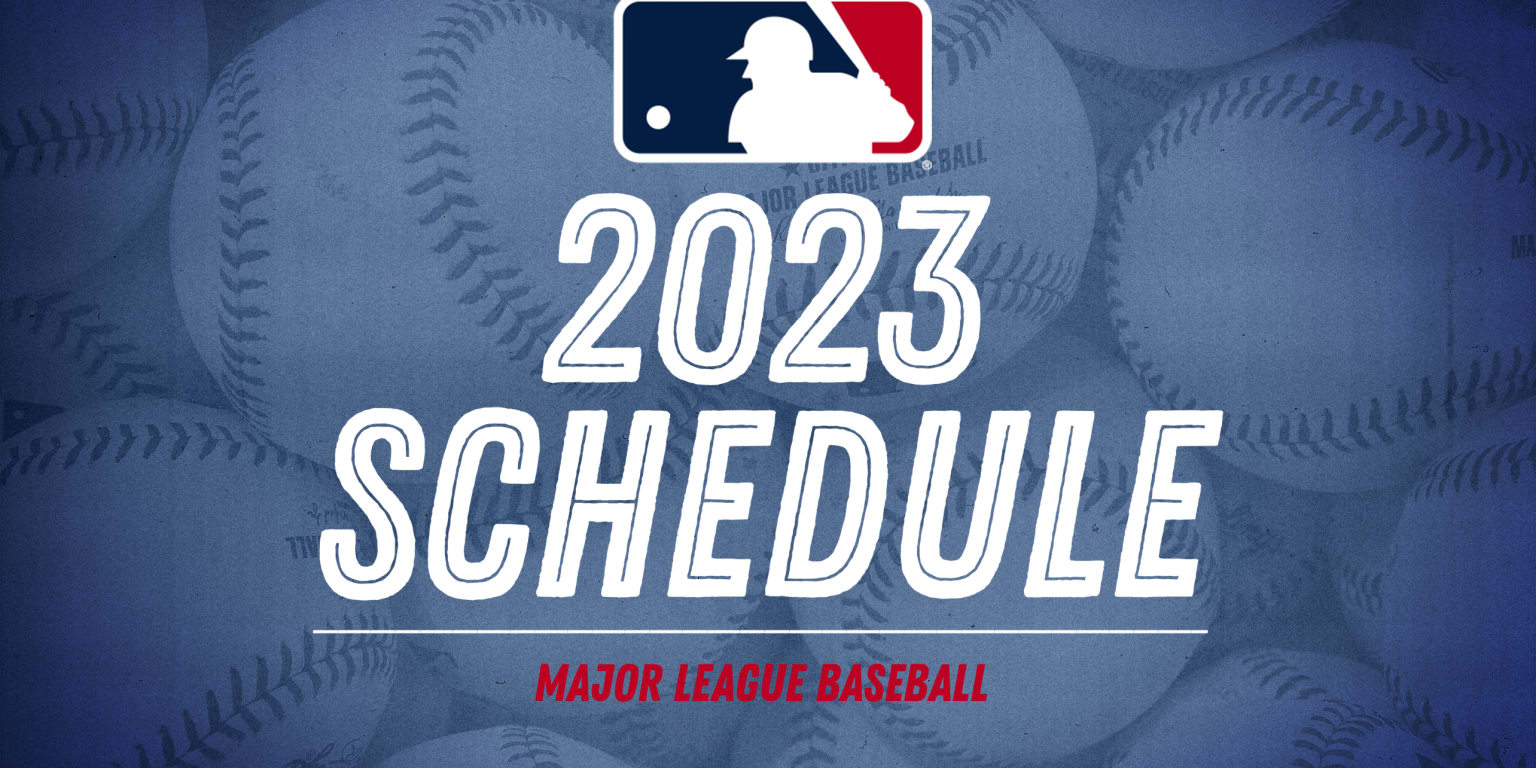 Calendrier MLB 2023 Nouvelles Du Monde